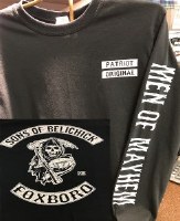 FBG Sons of Belichick L/S Tee Small Black
