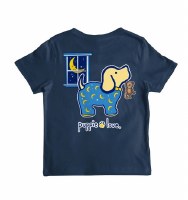 Puppie Love Pajama Pup T-Shirt 6-8 Navy