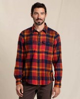 Toad & Co  Indigo Flannel LS Shirt M Canoe