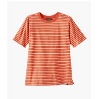 Pendleton W's Deschutes Stripe Tee L Spiced Orange/Antique White