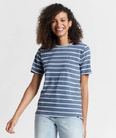 Pendleton Deschutes T-Shirt S Striped Bering Sea Blue