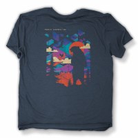 Duck Co. Transcendental Bear S/S Tee S Heather Blue