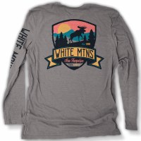 Duck Co. Twilight Moose Long Sleeve Tee XS HPP