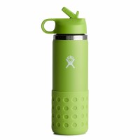 Hydro Flask Kid's Widemouth Water Bottle 20 oz Seagrass