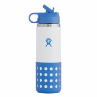 Hydro Flask Kid's Wide Mouth with Straw Cap 20oz Cove