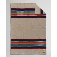 Pendleton National Park Wool Blanket Queen Yellowstone Taupe