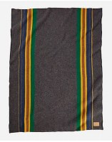 Pendleton Yakima Camp Wool Throw Blanket 54"x66" Oxford