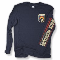 Additional picture of Duck Co. Mountain Summit Long Sleeve Tee XS Heather Navy