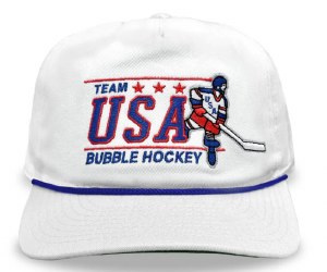 Celly Hockey USA Bubble Hockey Snapback  White