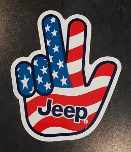 Jeep USA Wave Sticker