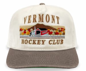Celly Hockey Vermont Hockey Club Snapback  Cream/Washed Brown