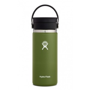 Hydro Flask 16oz Wide Mouth w/ Flex Sip Lid 16oz Olive