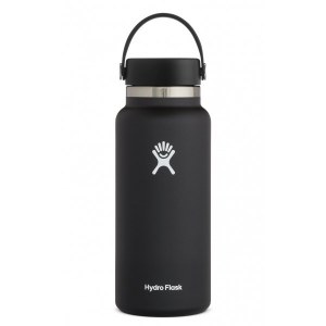 Hydro Flask Wide Mouth with Flex Cap 32oz Black