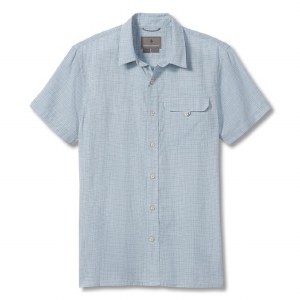 Royal Robbins Hempline Spaced Short-Sleeve Shirt XXL Summer Sky
