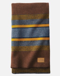 Pendleton Yakima Camp Wool Twin Blanket 66&quot;x84&quot; High Ridge