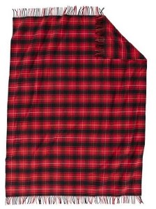 Pendleton 5th Avenue Plaid Merino Throw 54&quot;x72&quot; MacIver Tartan