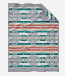 Pendleton Chief Joseph Children's Blanket 32x44 Grey