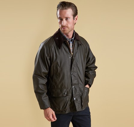 barbour men's bedale waxed jacket