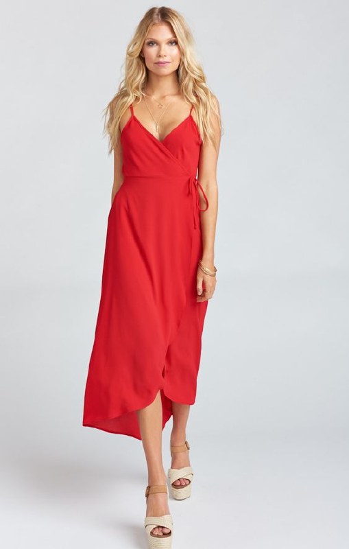 meghan wrap dress