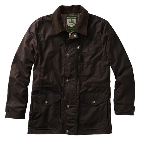 Over Under Waxed Briar Jacket Rich Brown - RJ Pope Mens and Ladies