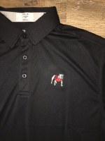 Fins & Feathers UGA Solid Gameday Polo Fins & Feathers UGA Solid Gameday Polo
