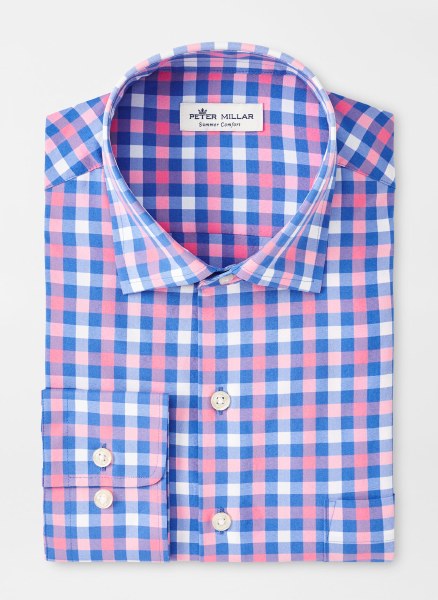 Peter Millar Lane Performance Poplin Sport Shirt