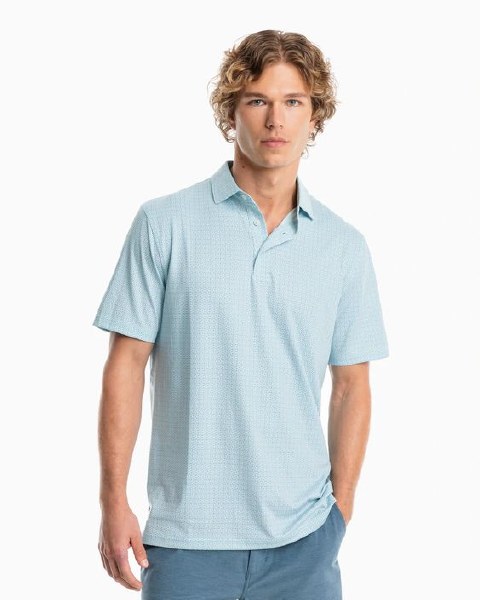 Southern Tide Driver Pine Ridge Printed Performance Polo Shirt