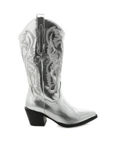 Billini Danilo Cowgirl Boot - Silver