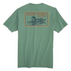 Kings Creek Decoy Patch Tee Green