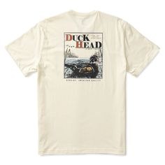 Duck Head Wood Duck SS Tee Soft White