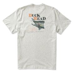 Duck Head Trout Cover SS Tee Varsity Grey