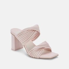 Dolce Vita Pilton Heels in Light Pink