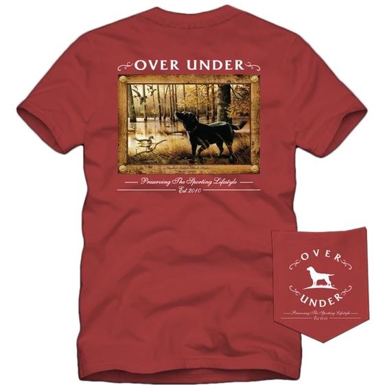 Over Under Short Sleeve Flooded Timber Black Magic T-Shirt