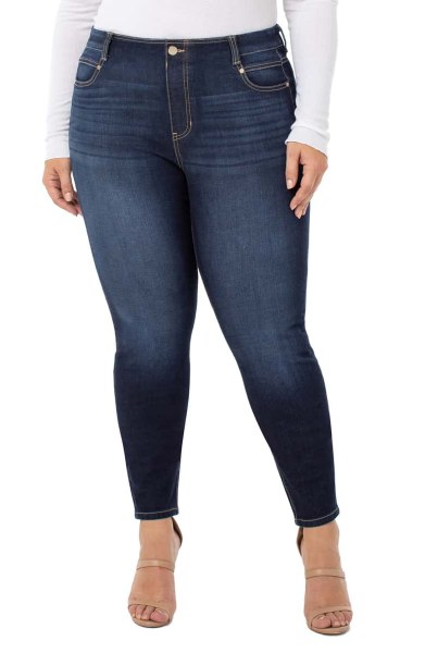 Liverpool Pull-On Skinny Jeans