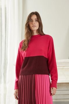 Frances Block Sweater