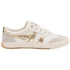Gola Badminton Off White/ Green