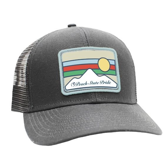 Peach State Pride Horizon Mesh Back Trucker Hat Peach State Pride Horizon Mesh Back Trucker Hat