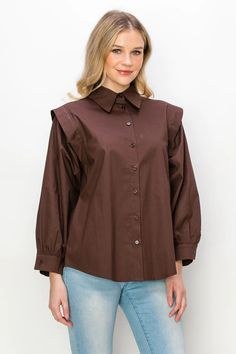 Joh Willamina Woven Top