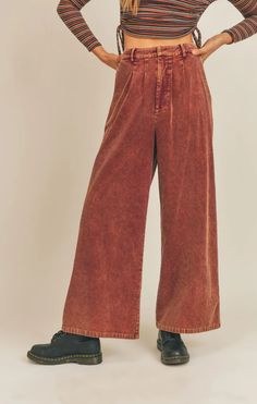 Kahlo Washed Cord Pants
