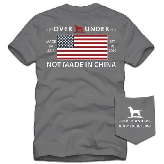 Over Under Not Made In China Tee