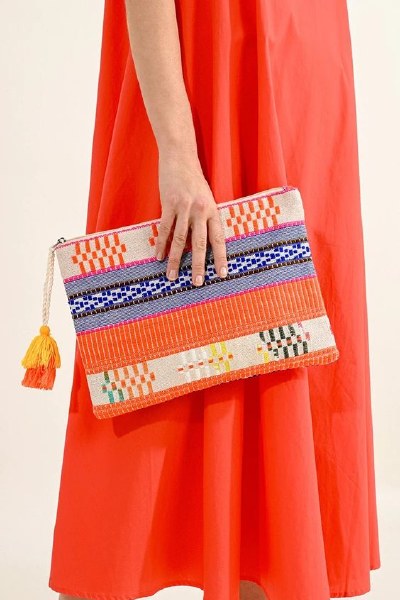 Molly Bracken Graphic Clutch