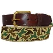 Over Under Old School Camo Ribbon Belt Over Under Old School Camo Ribbon Belt