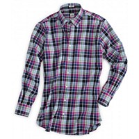 Peter Millar Nanoluxe Plaid Sportshirt