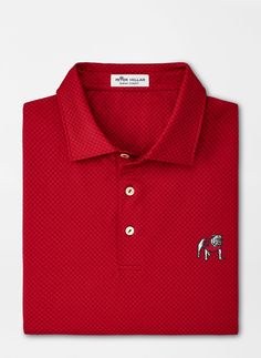 Peter Millar Dolly Red Georgia Polo