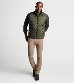 Peter Millar Essex Vest in Olive