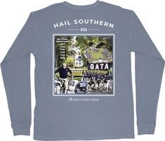 Peach State Pride GSU Montage Long Sleeve Tee Peach State Pride GSU Montage Long Sleeve Tee