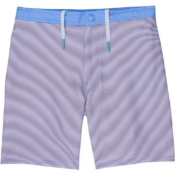 GenTeal Red Stripe Performance Swim