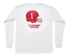 It's Saturday in Athens Long Sleeve Pocket Tee It's Saturday in Athens Long Sleeve Pocket Tee