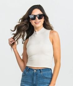 Southern Shirt Mock Neck Tank