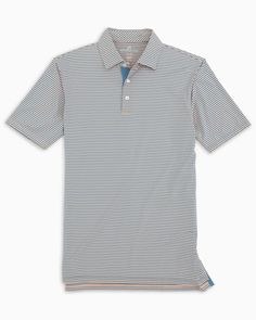 Southern Tide Breeze Shores Striped Polo